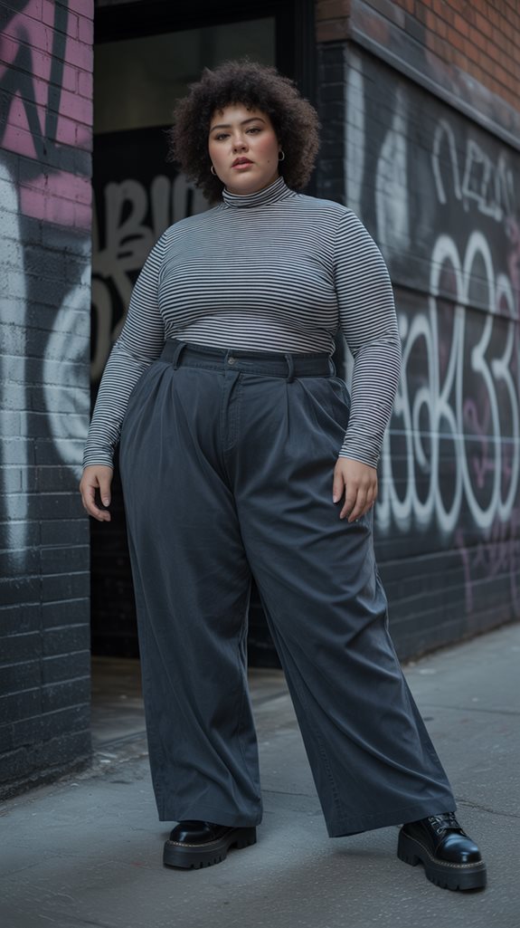 bold grunge fashion statement