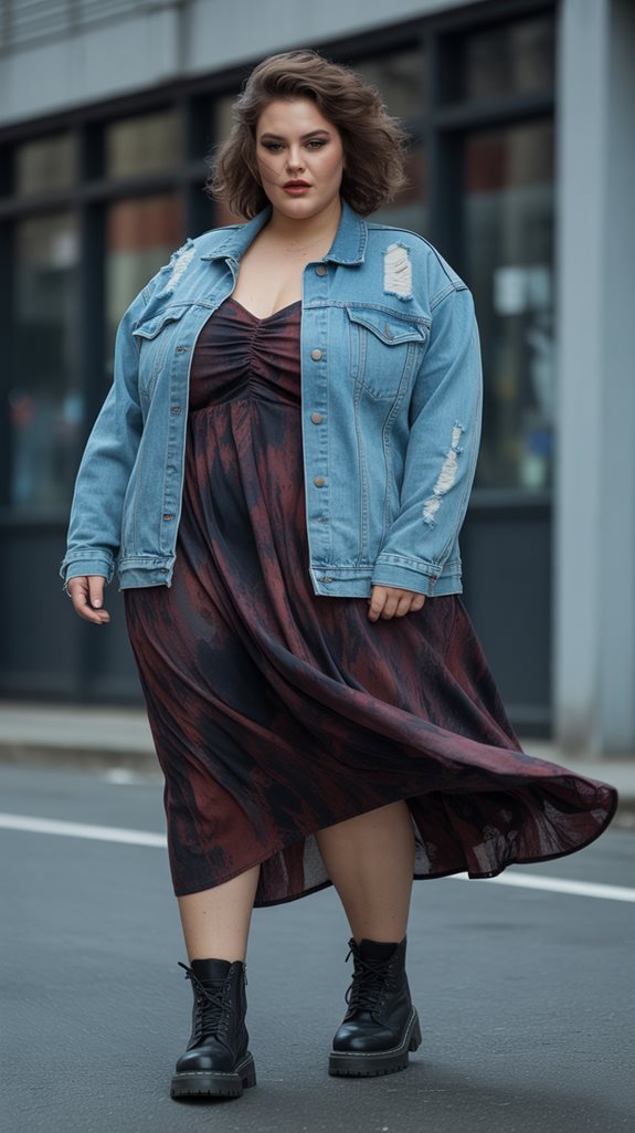 effortless grunge style ensemble
