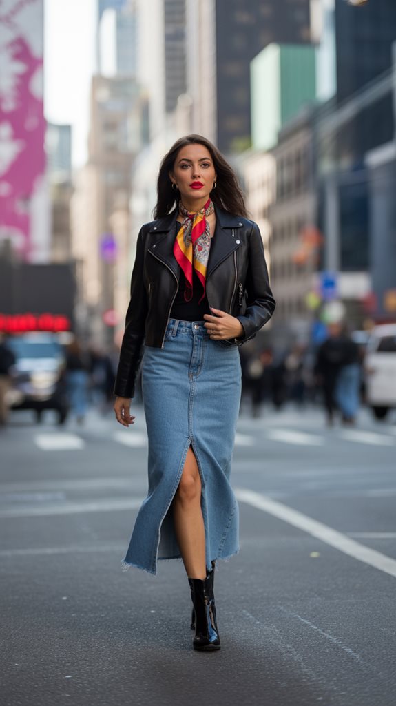 effortless urban fashion statement