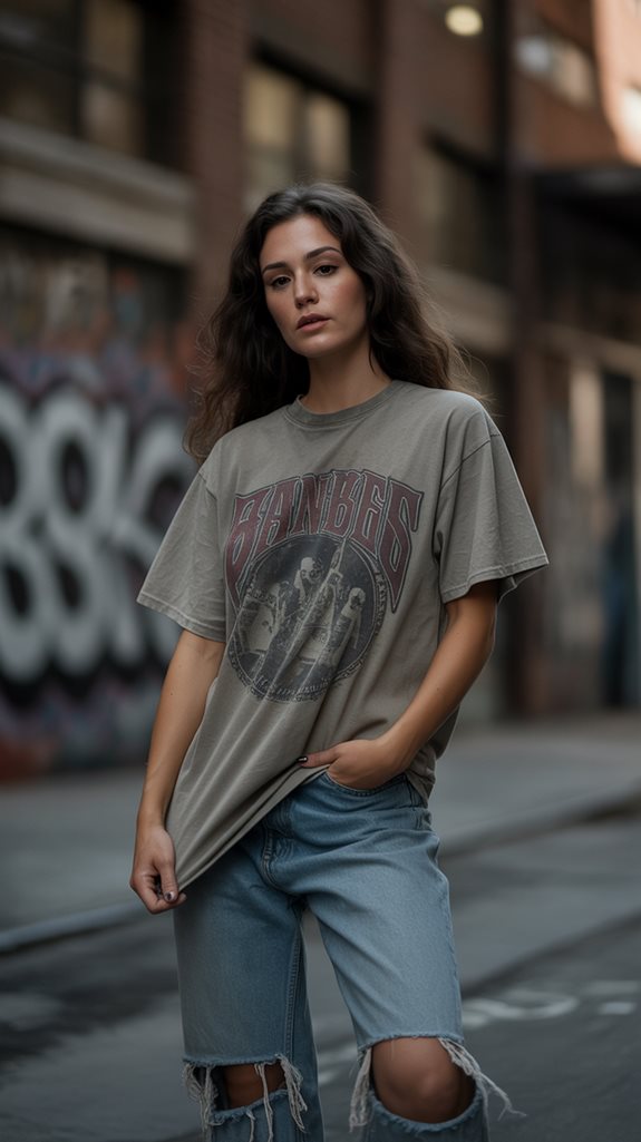 nostalgic rock fashion duo
