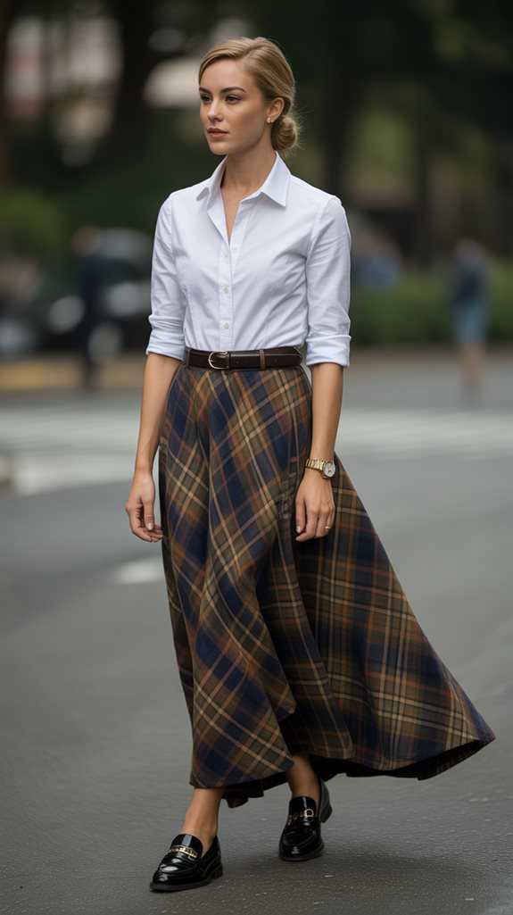 preppy style with button up