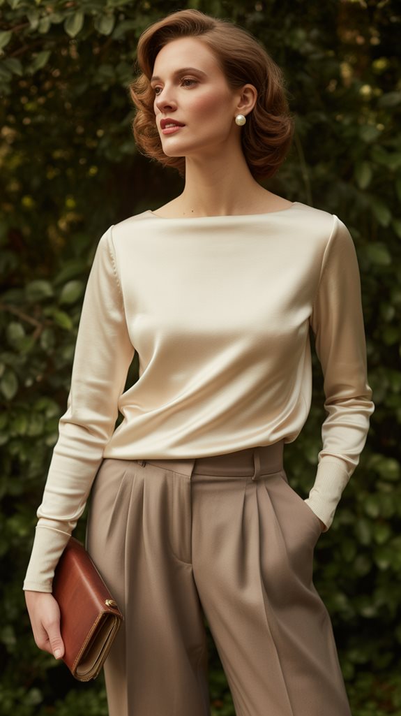 timeless sophisticated boat neck