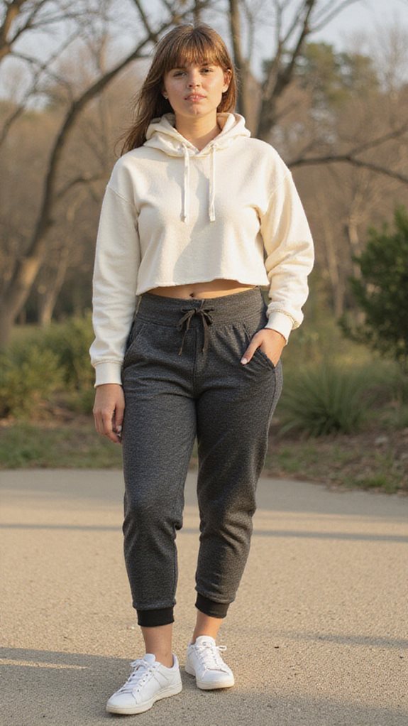 chic high waisted yoga outfit