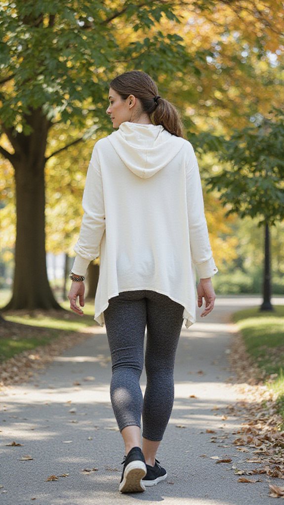 comfortable chic athleisure outfit