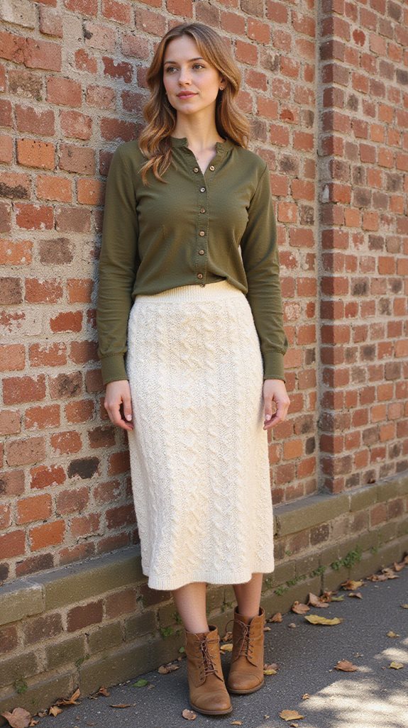 cozy autumn outfit combination