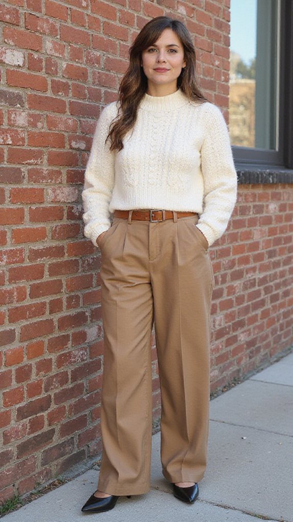 sophisticated autumn fashion ensemble