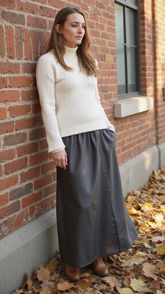 sophisticated cozy winter style