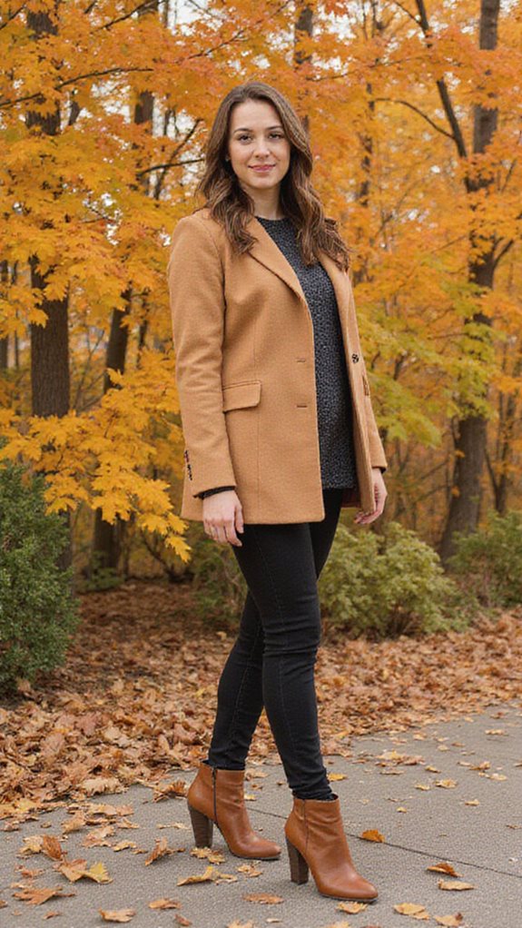 timeless chic winter outfit