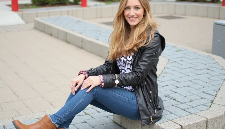 trendy mom outfits
