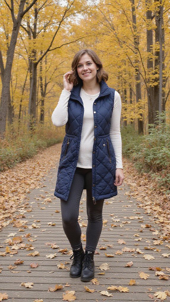 versatile athleisure layering style