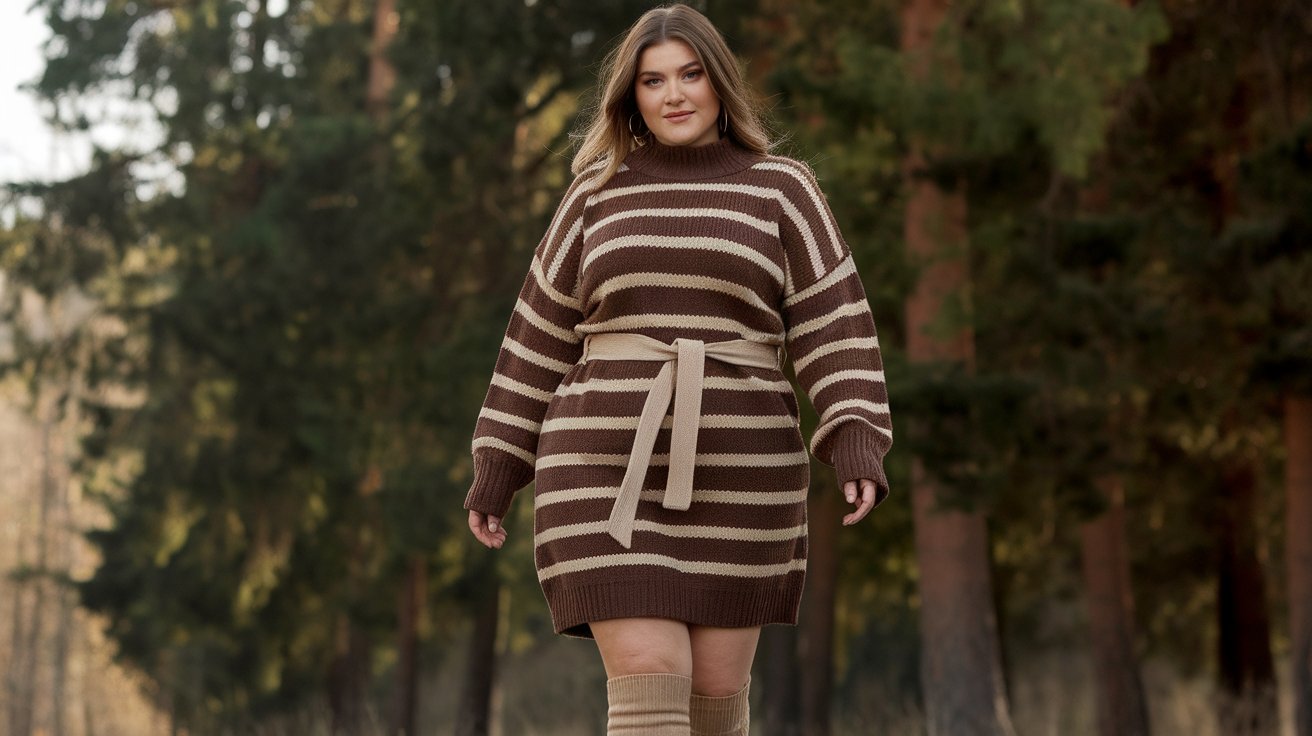 plus size earthy outfits