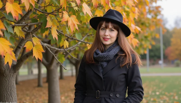 Dark autumn outfits for women