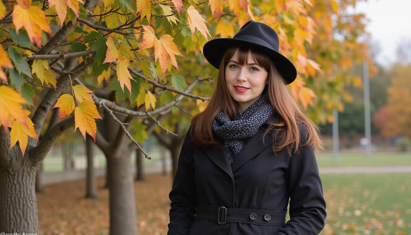 Dark autumn outfits for women