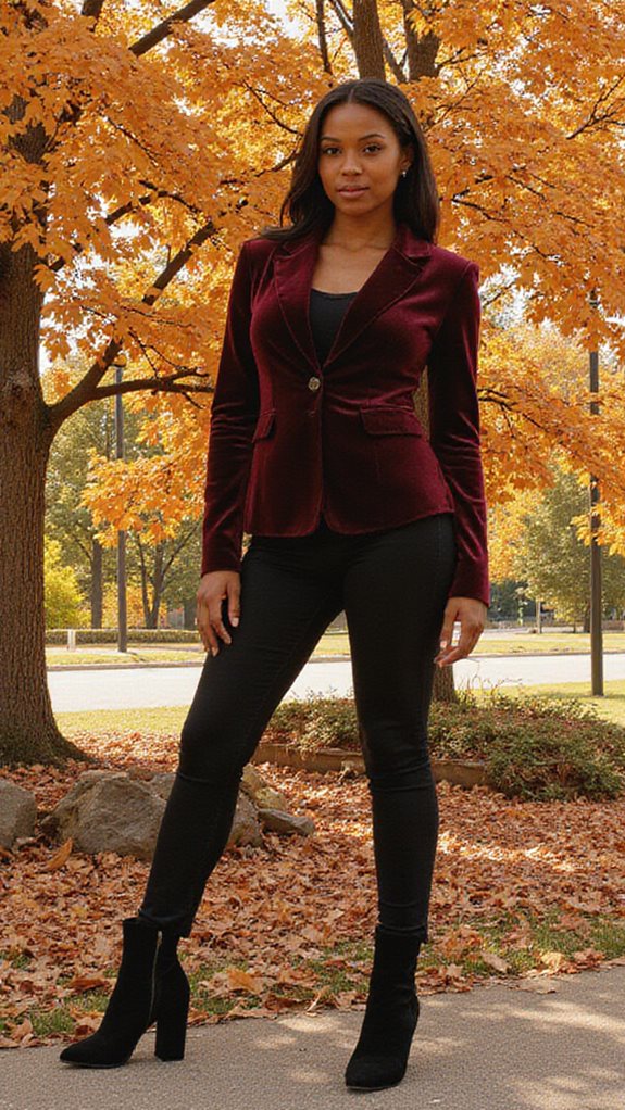 chic autumn outfit combination