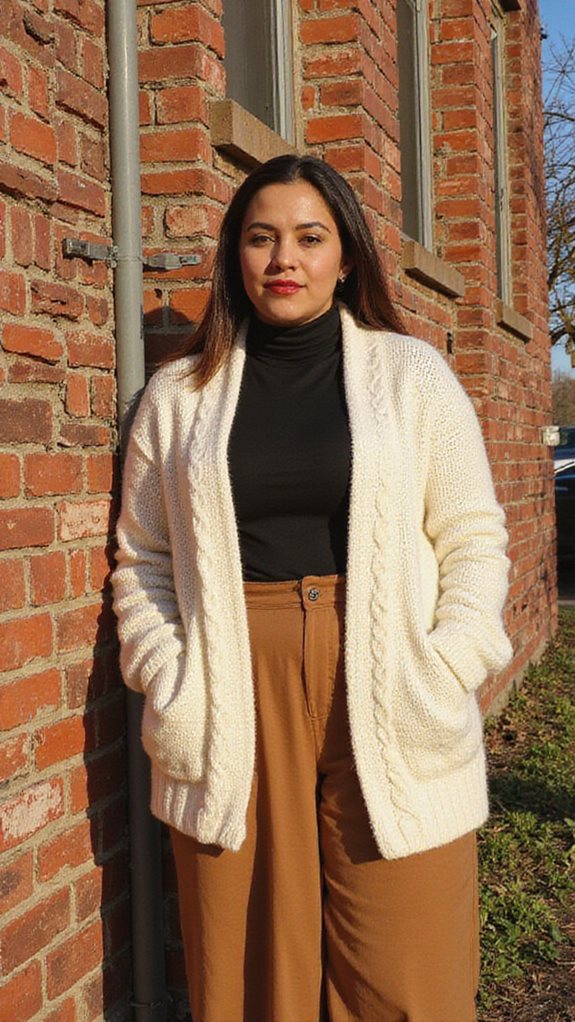 cozy autumn layering outfit