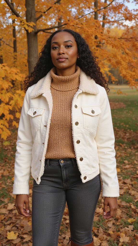 cozy chic athleisure ensemble
