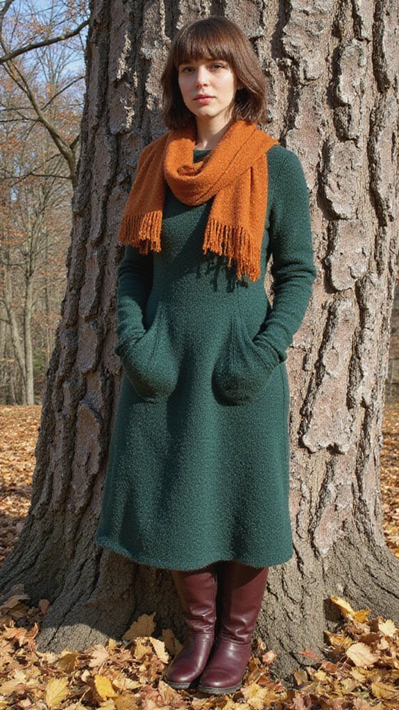 effortless autumn elegance attire