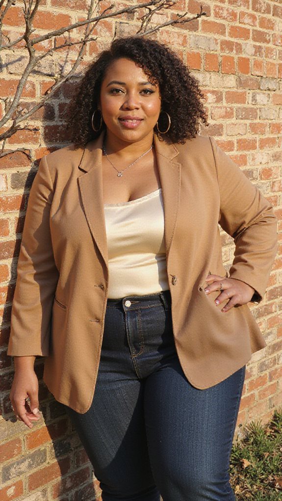 effortless oversized blazer ensemble