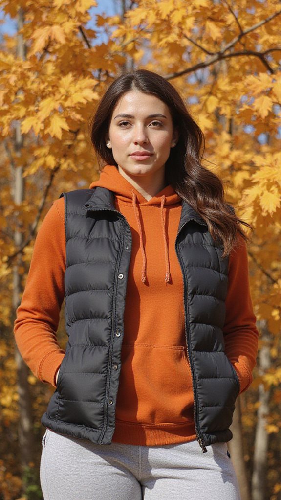 layered athleisure street style