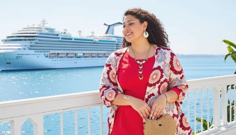 plus size cruise outfits