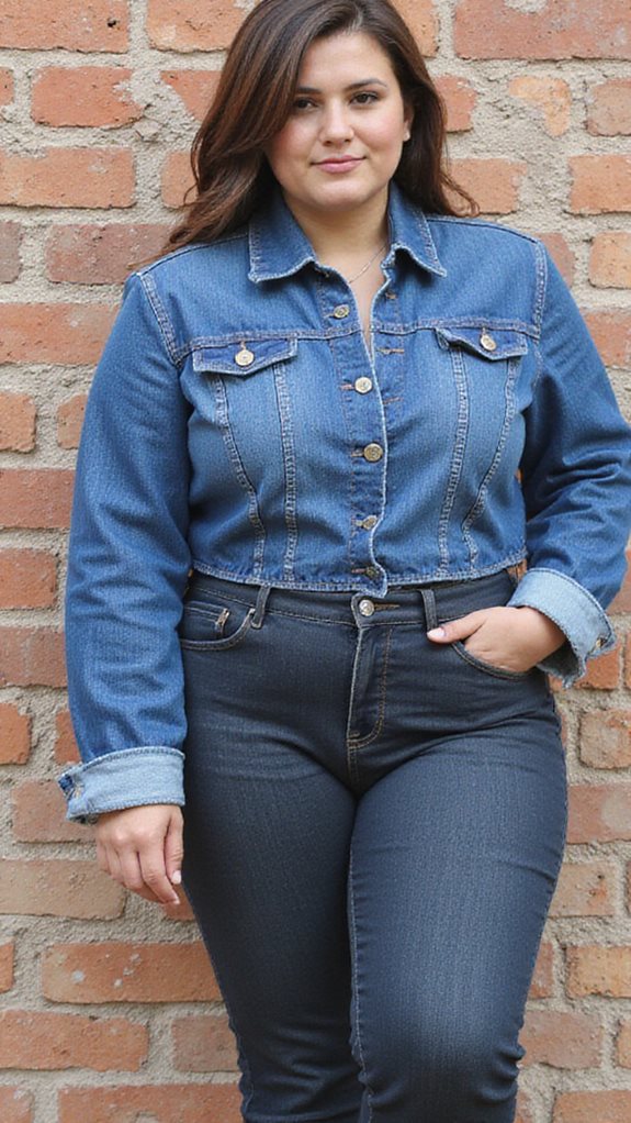 plus size straight leg ensemble
