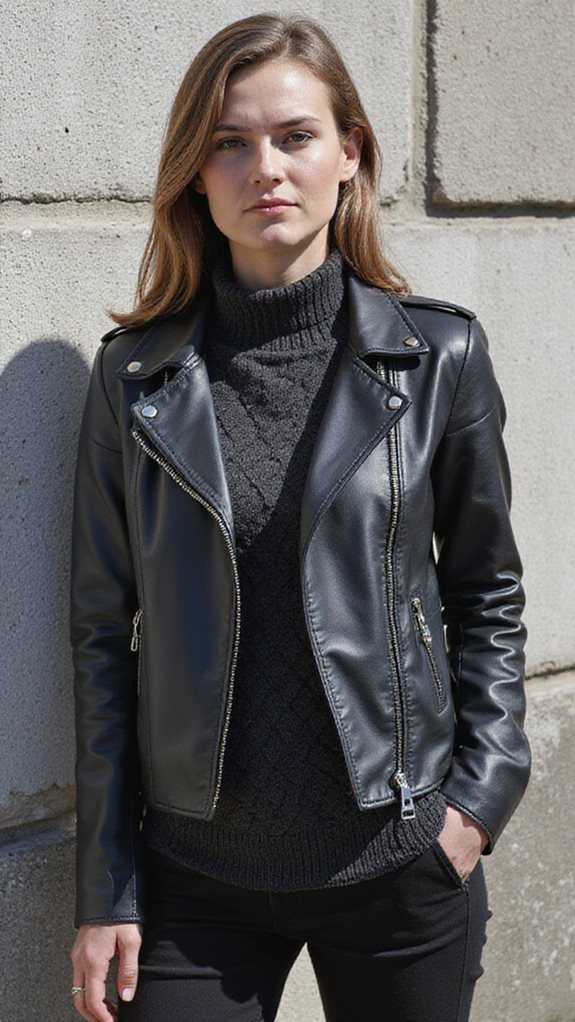 stylish thermal layers beneath