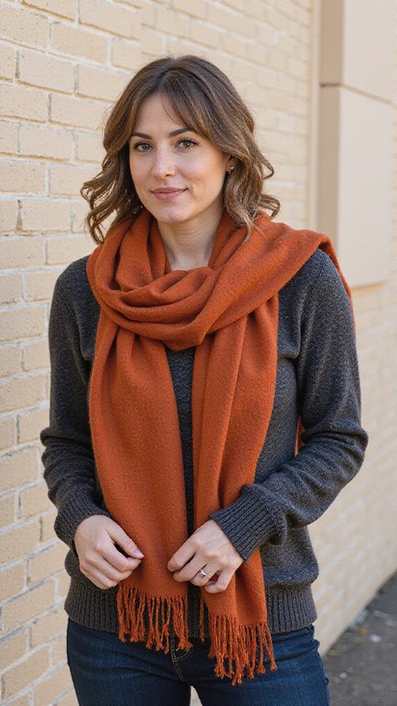 versatile burnt orange styling