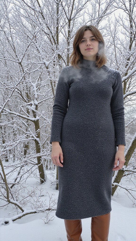wool dress styling options