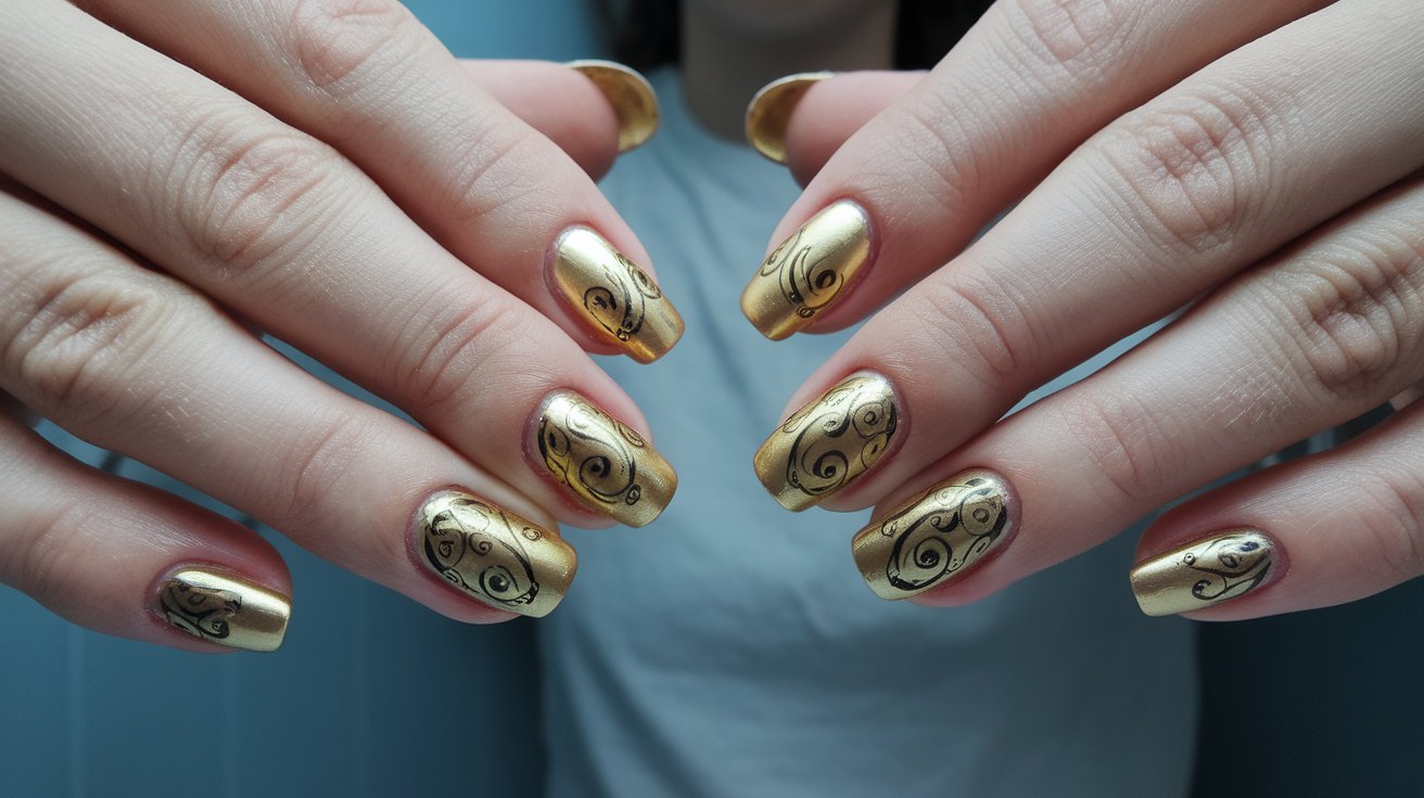 Gold Nail Ideas