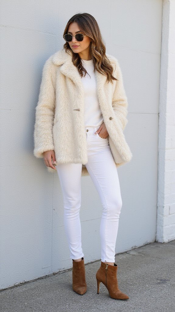 sophisticated winter ensemble styling