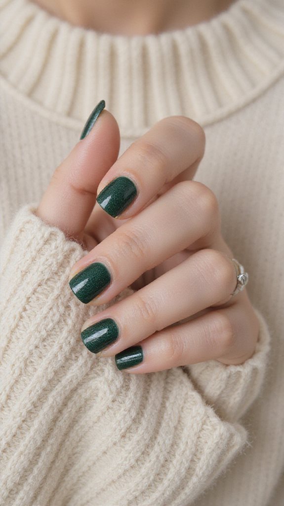 sophisticated winter nail color