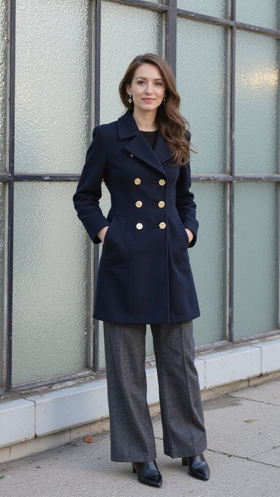 sophisticated winter outfit combination