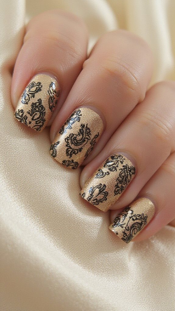 timeless elegance in nail art
