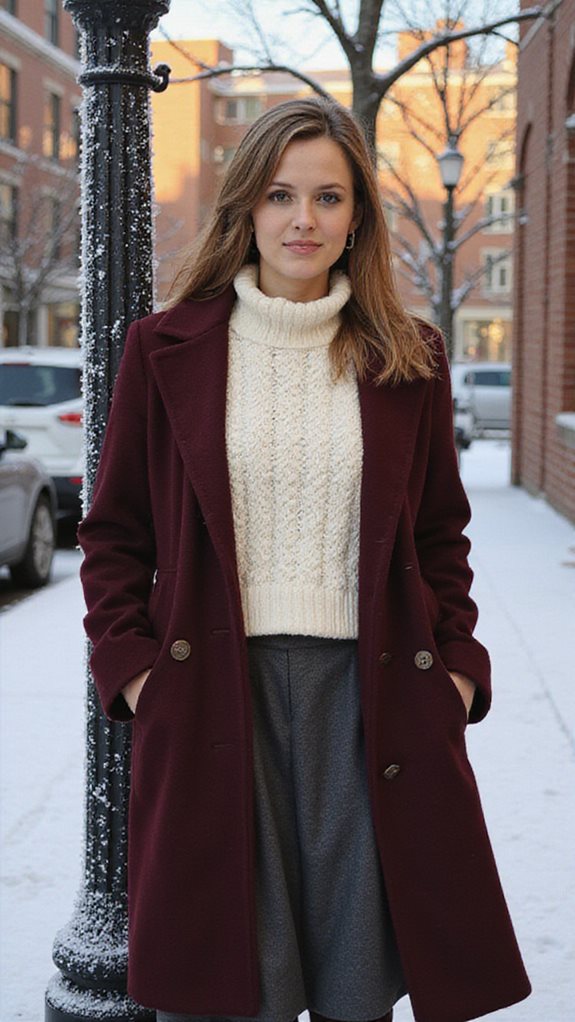 cozy elegance winter outfit