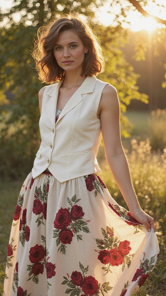 effortless bohemian structured sophistication