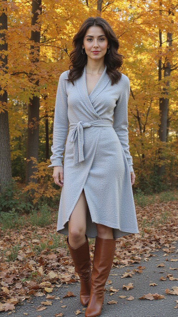 elegant cashmere wrap ensemble