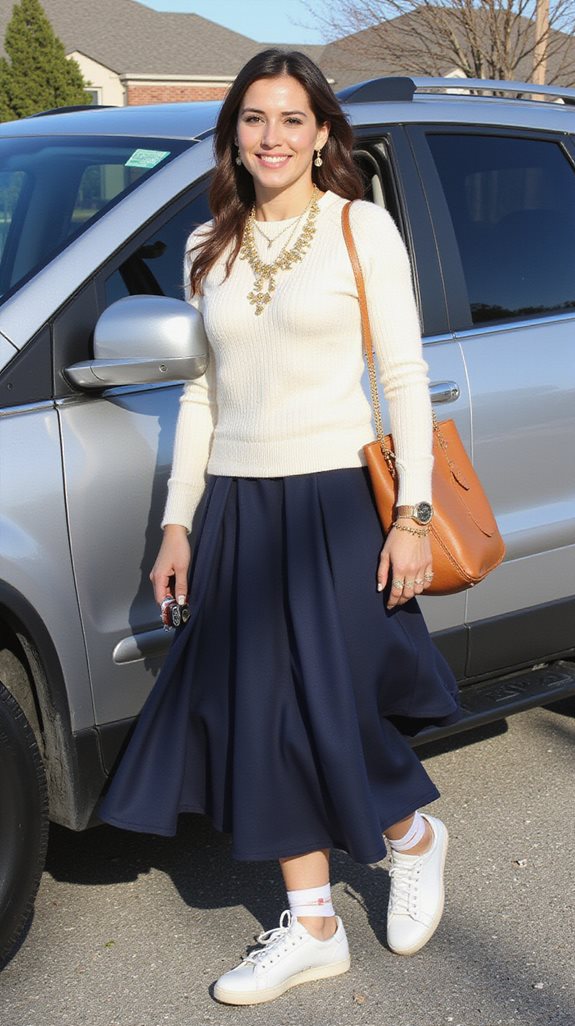 feminine practical versatile effortless ensemble