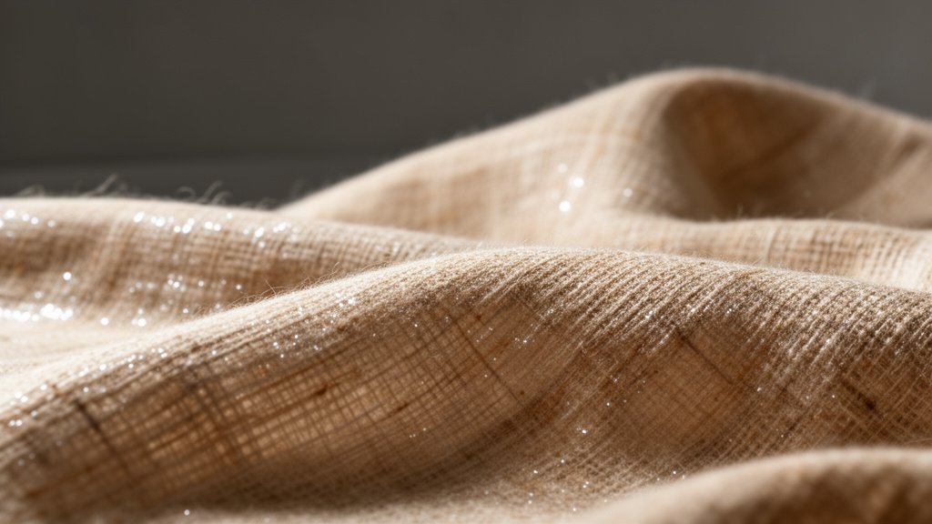 innovative sustainable textile representing the future of quiet luxury fashion