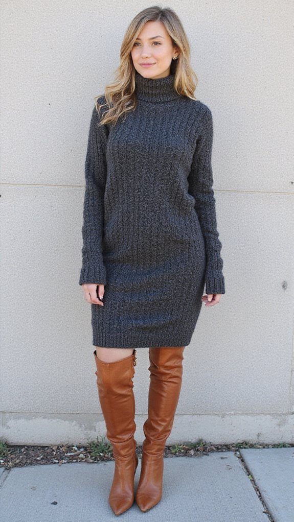 sophisticated winter styling ensemble