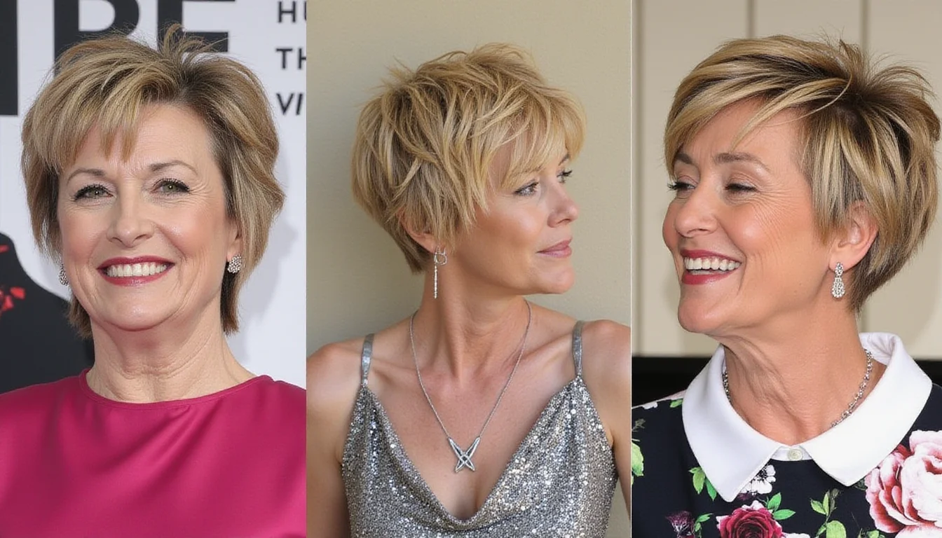 Shag Haircuts over 50