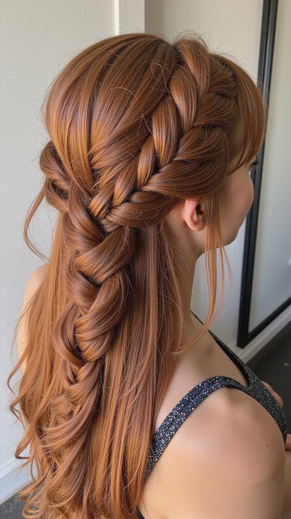 dutch braid twist technique