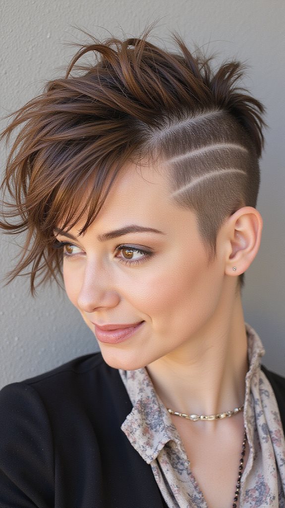 edgy pixie bob undercut