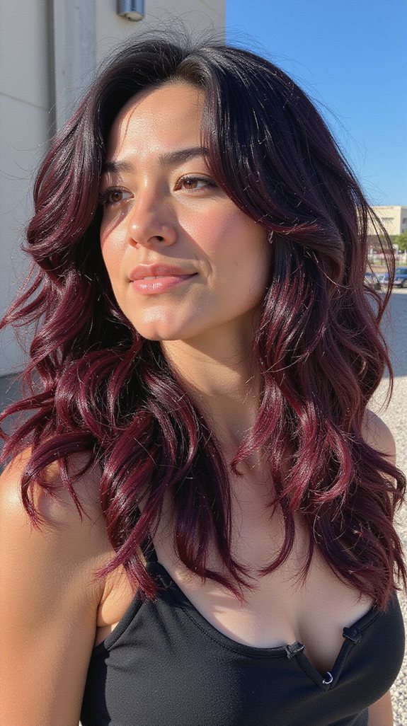 effortless black cherry waves