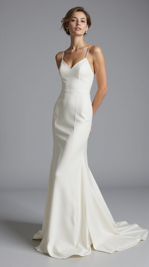 effortless elegance architectural seaming romantic charm contemporary sophistication