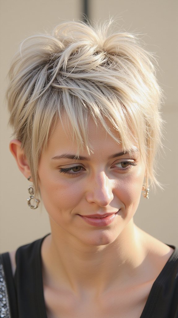 effortless sophisticated textured hairstyle