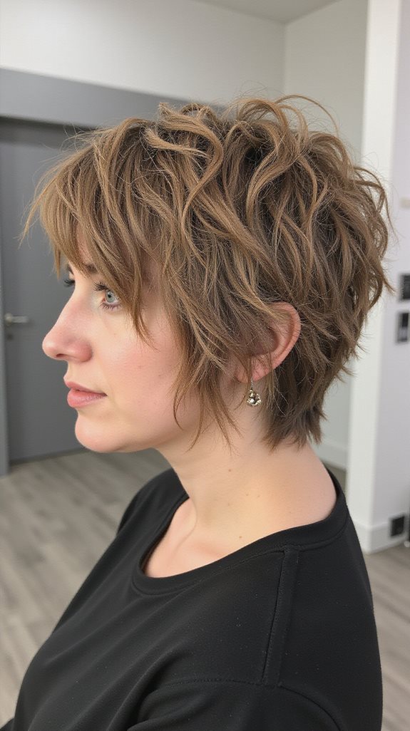 effortlessly chic wavy bob
