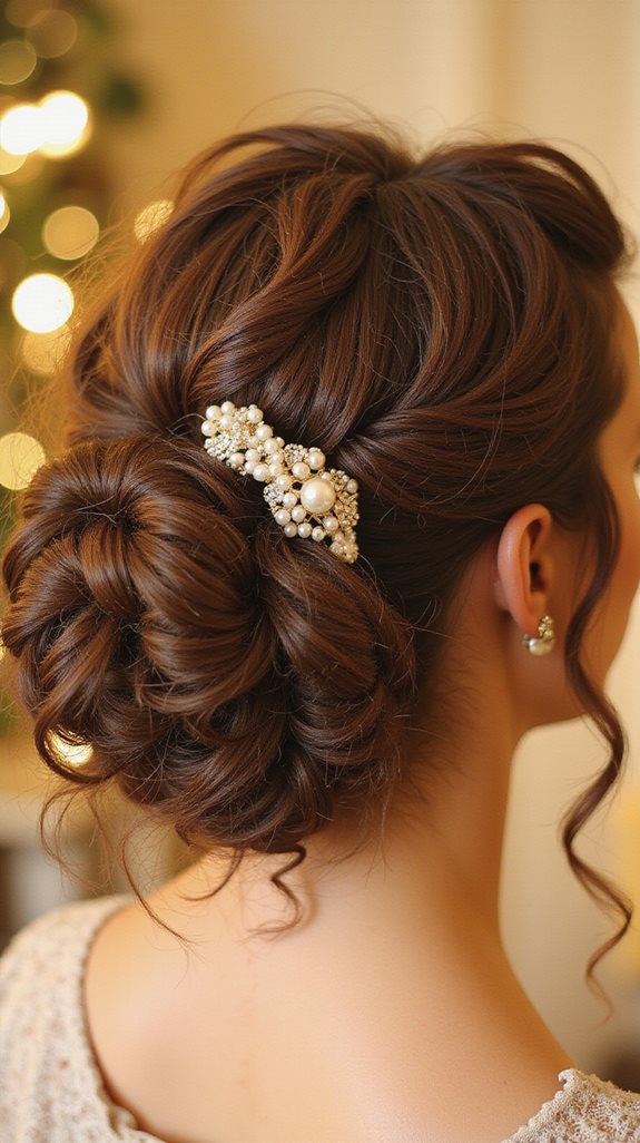 effortlessly elegant messy bun