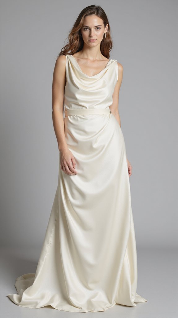 elegant flowing romantic sophisticated