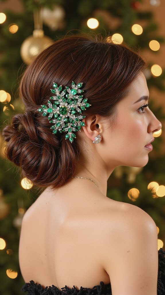 elegant french twist styling