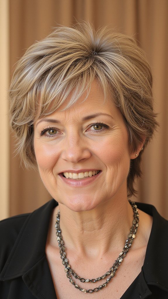 elegant shag with layers